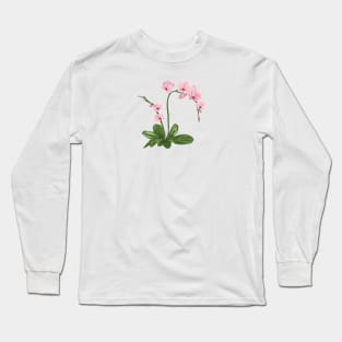 Orchid Botanical Long Sleeve T-Shirt